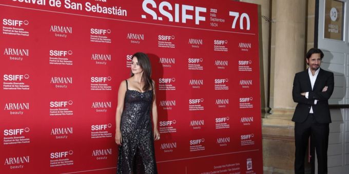 Die spanische Schauspielerin Penelope Cruz am Filmfestival von San Sebastián Penelope Cruz