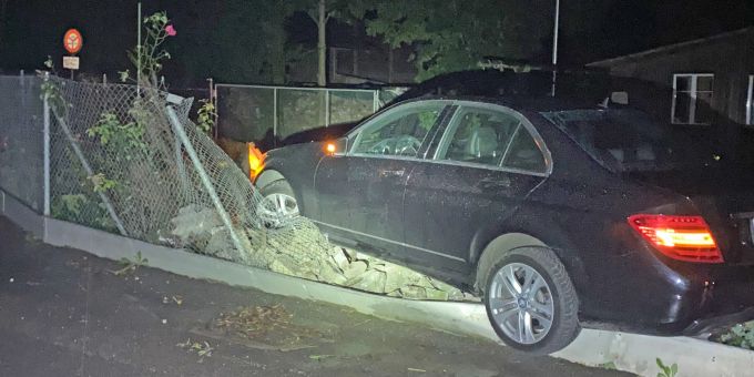 Beim Unfall wurde niemand verletzt Beim Unfall wurde niemand verletzt
