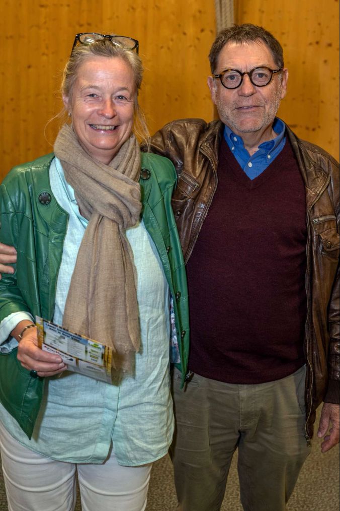 Renate von Balmoos und Jacques Lindgren freuen sich aufs Theater.