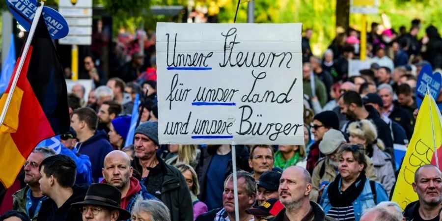 AfD-Demo in Berlin