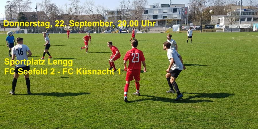Fussballer auf dem Spielfeld.
