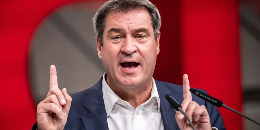 Bayerns Ministerpräsident Markus Söder hat die geplante Gaspreisbremse als unzureichend kritisiert und weitere milliardenschwere Entlastungen für die Bürger gefordert. «Eine einmalige Entlastung nur im Dezember reicht doch nicht.» (Archivbild)