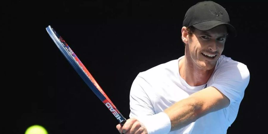 Wird in Shanghai aufschlagen: Andy Murray. Foto: Julian Smith/AAP