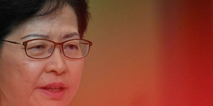 Hongkongs Regierungschefin Carrie Lam