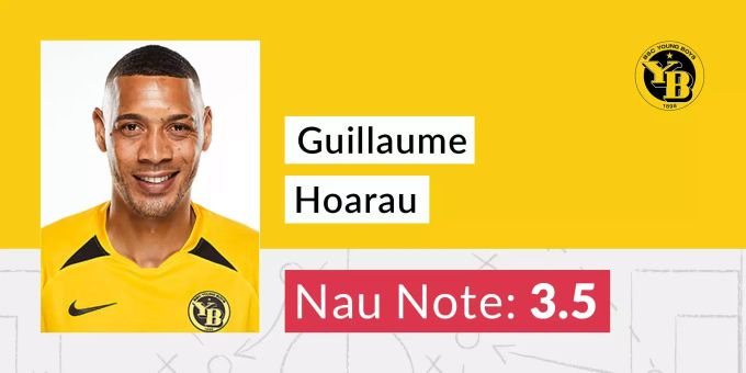 Die Nau-Note für Guillaume Hoarau (YB). Die Nau-Note für Guillaume Hoarau (YB).