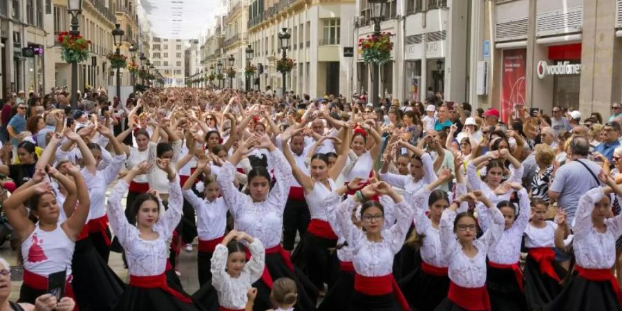 Ein erhabener Anblick: Flamenco in der Stadt. Foto: Alvaro Cabrera