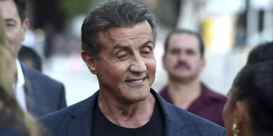 Der Schauspieler Sylvester Stallone schwört als Rambo auf Rache. Foto: Chris Pizzello/Invision/AP