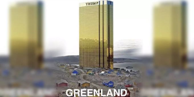 Grönland-Kauf? - Trump beweist Humor – oder wurde gehackt