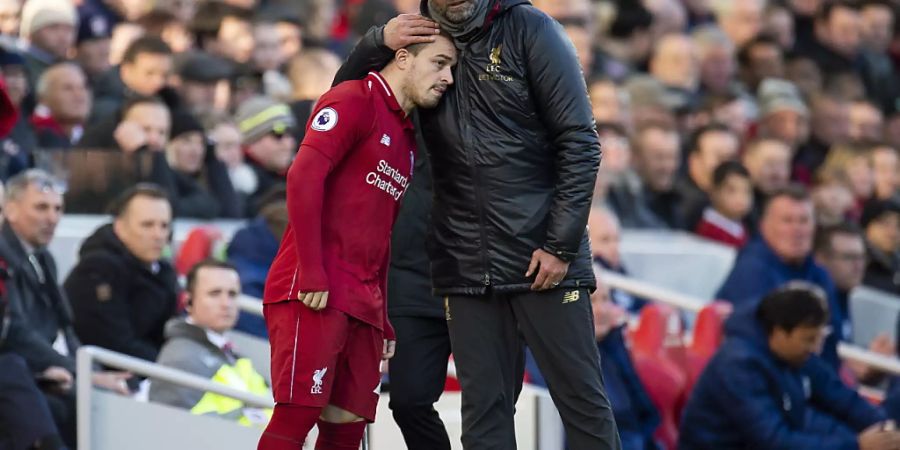 Xherdan Shaqiri und Jürgen Klopp treten mit Liverpool als Favorit zum Champions-League-Final gegen Tottenham Hotspur an