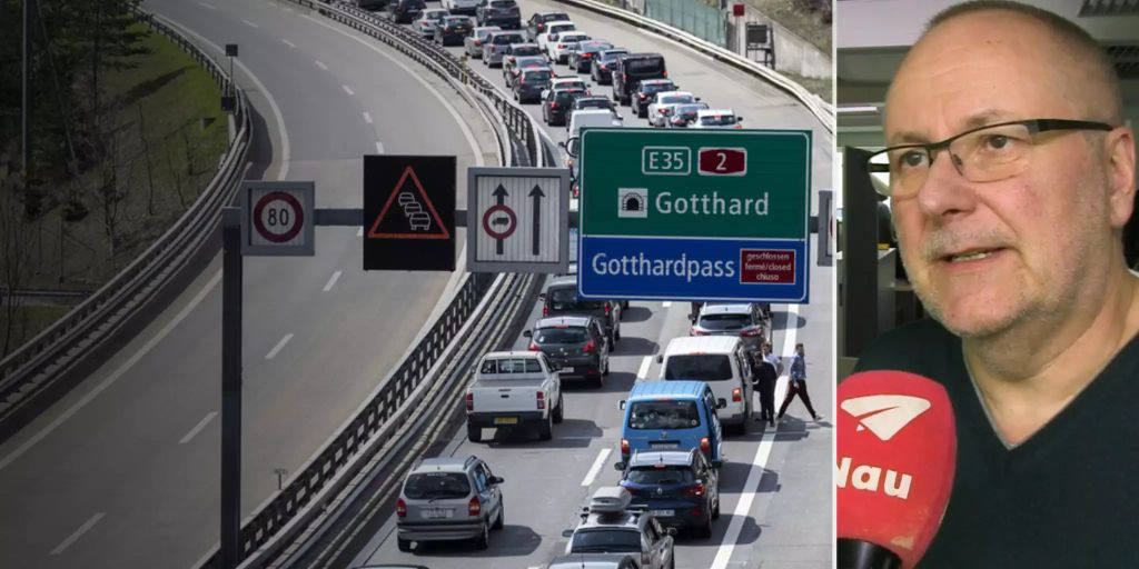 Gotthard stau umfahren