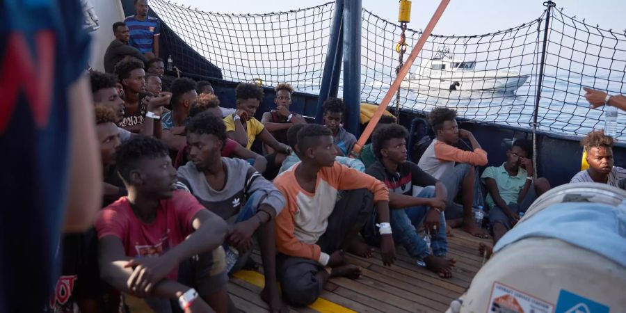 Seenotrettung im Mittelmeer Libyen