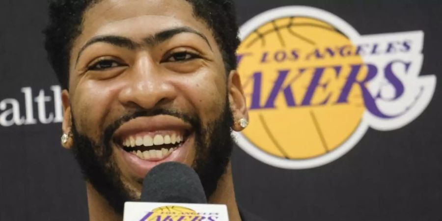 Will sich mit den Los Angeles Lakers für den Angriff auf den NBA-Titel vorbereiten: Anthony Davis. Foto: Ringo Chiu/ZUMA Wire