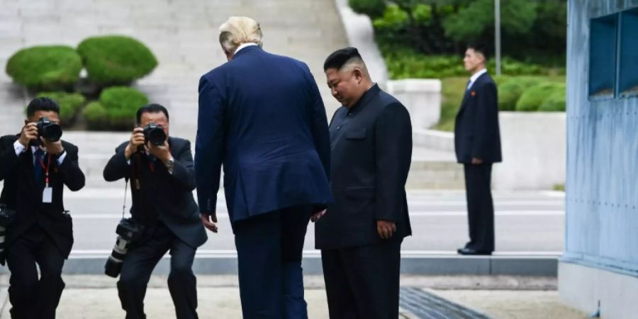 Kim und Donald Trump