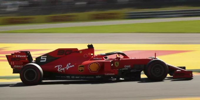 Fuhr im Spa-Training die zweitbeste Zeit hinter seinem Teamkollegen: Ferrari-Pilot Sebastian Vettel. Foto: Francisco Seco/AP Fuhr im Spa-Training die zweitbeste Zeit hinter seinem Teamkollegen: Ferrari-Pilot Sebastian Vettel. Foto: Francisco Seco/AP