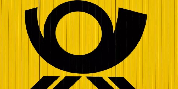Das Logo der Deutsche Post AG. Deutsche Post AG