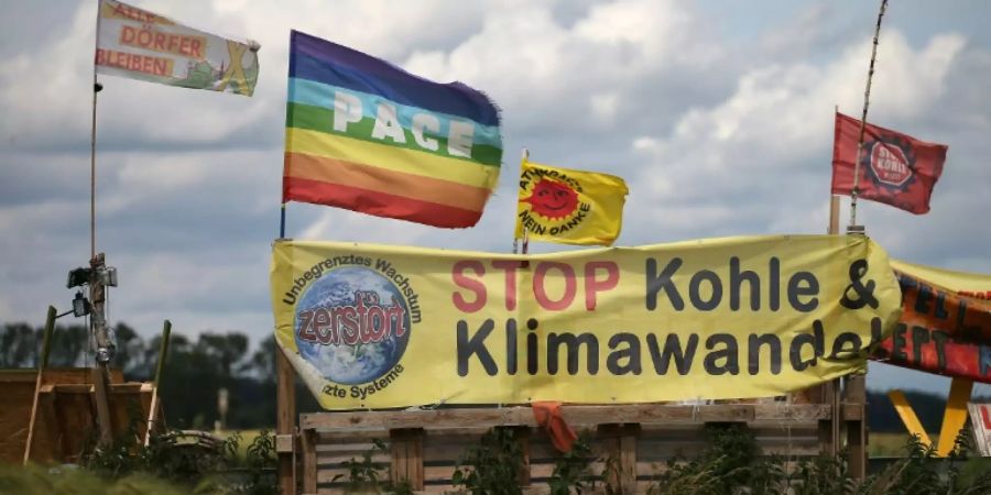 Antikohleprotest im rheinischen Braunkohlerevier