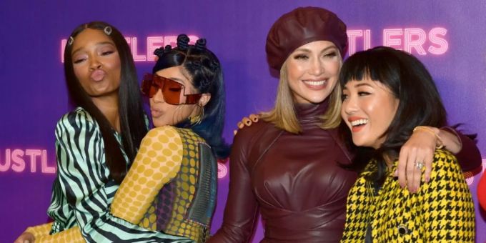 Jennifer Lopez (2. v.r.) mit «Hustlers»-Kolleginnen Jennifer Lopez (2. v.r.) mit «Hustlers»-Kolleginnen