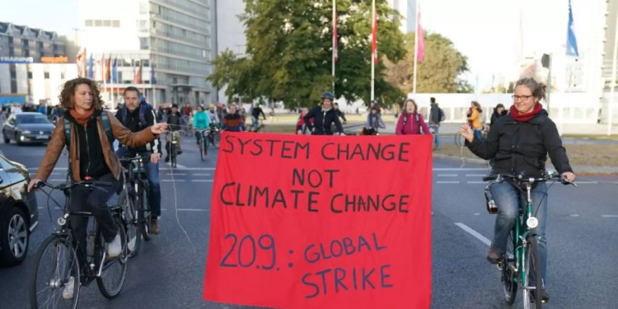 Fahrrad-Demo in Berlin