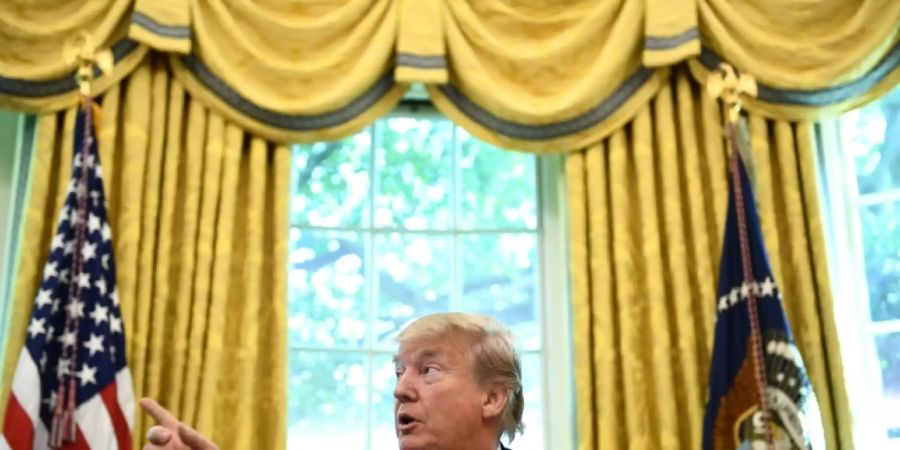 Trump im Oval Office