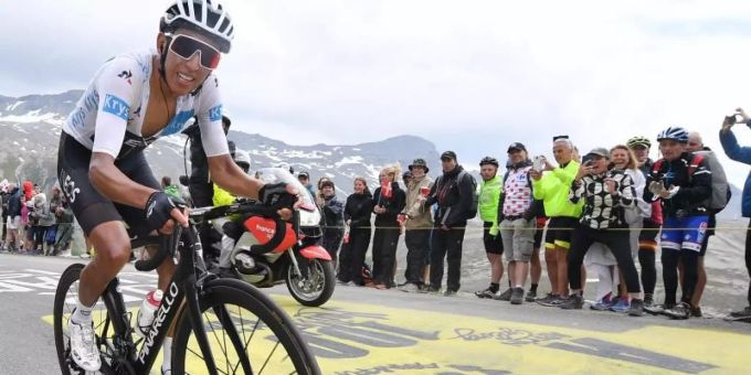 Neuer Gesamtführender der 106. Tour de France. Foto: David Stockman Neuer Gesamtführender der 106. Tour de France. Foto: David Stockman