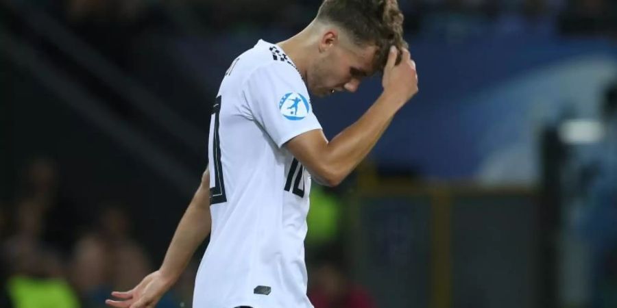 Luca Waldschmidt ist der erste deutsche Torschützenkönig einer U21-EM seit Pierre Littbarski. Foto: Cezaro De Luca
