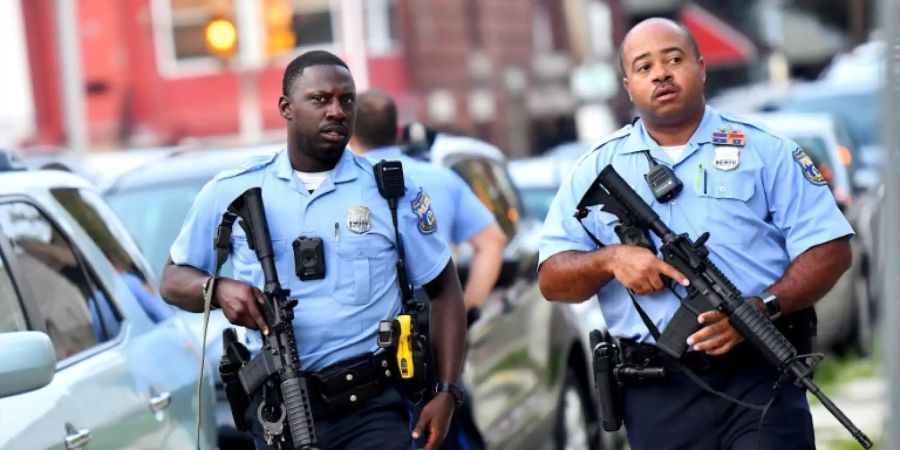 Polizisten in Philadelphia