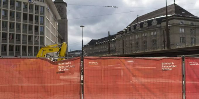 Zwischennutzung für das Gebiet Bahnhof St.Fiden Zwischennutzung für das Gebiet Bahnhof St.Fiden