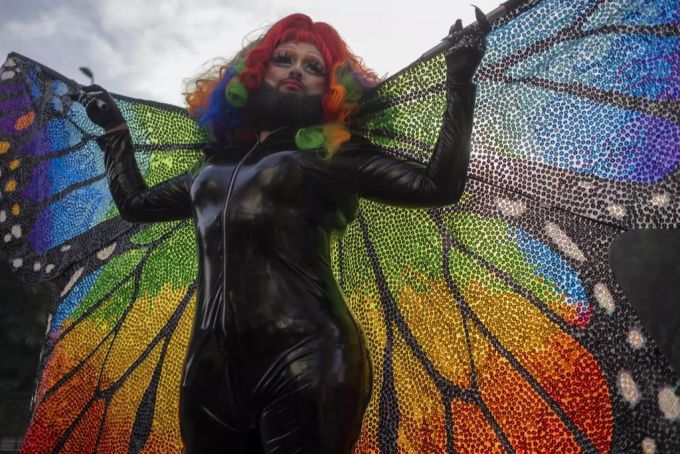 In Santiago de Chile ging es bunt zu. Pride Month