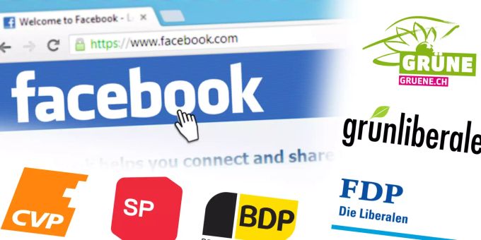 Parteien schalten vermehrt auf Facebook-Werbung. Manche sind transparent, wie viel Geld sie dafür ausgeben. facebook