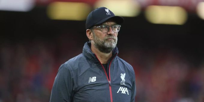 Jürgen Klopp während des Spiels gegen Norwich City. Jürgen Klopp