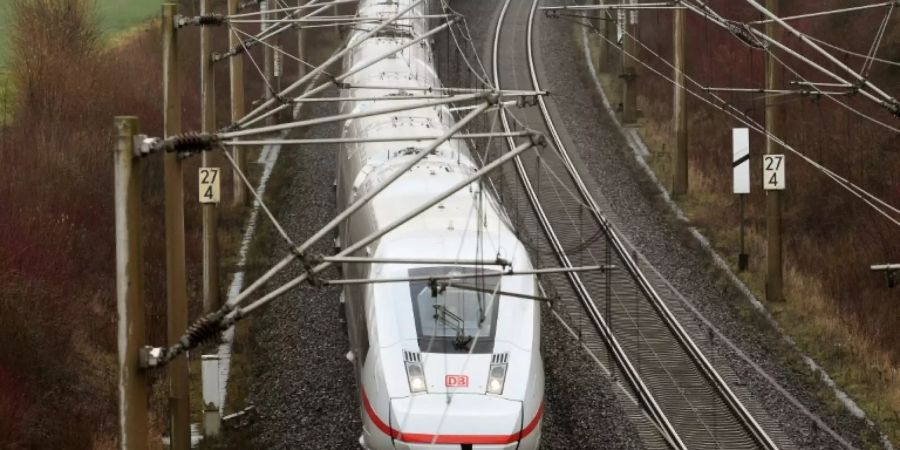 ICE der Deutschen Bahn in Niedersachsen