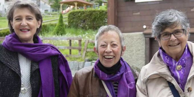 In Unterbäch VS - 50 Jahre Frauenstimmrecht werden gefeiert