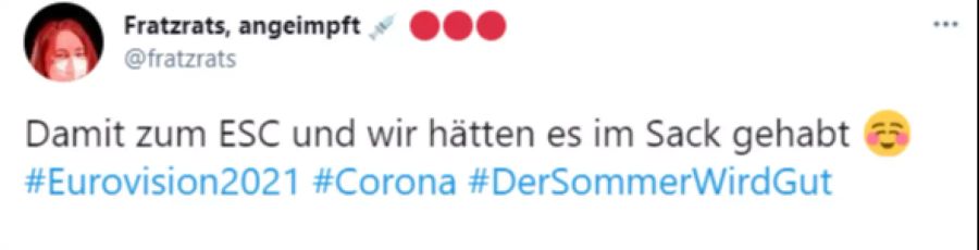 Diese Userin glaubt an einen ESC-Sieg mit «La Vida sin Corona».