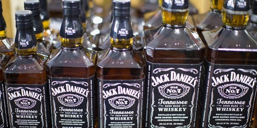 Flaschen von Jack Daniel's