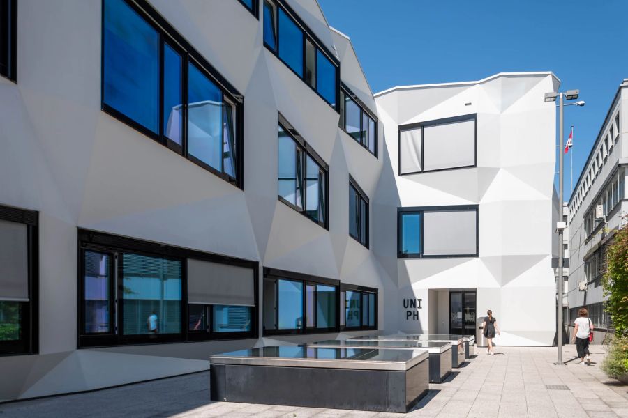 Die Universität und die Pädagogische Hochschule in der Stadt Luzern.