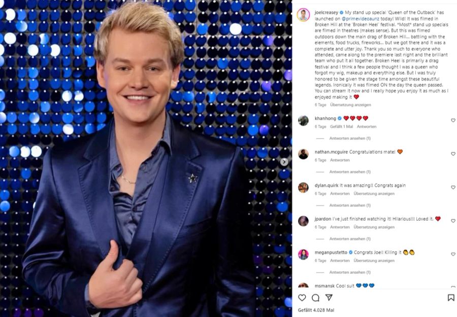 Joel Creasey ist kein Meghan-Fan.