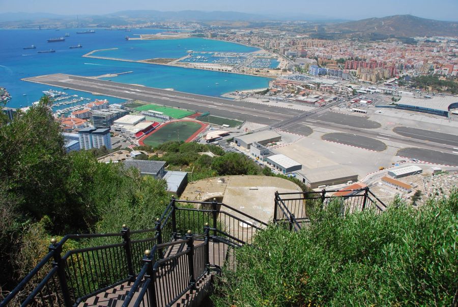 Landebahn Flughafen Gibraltar