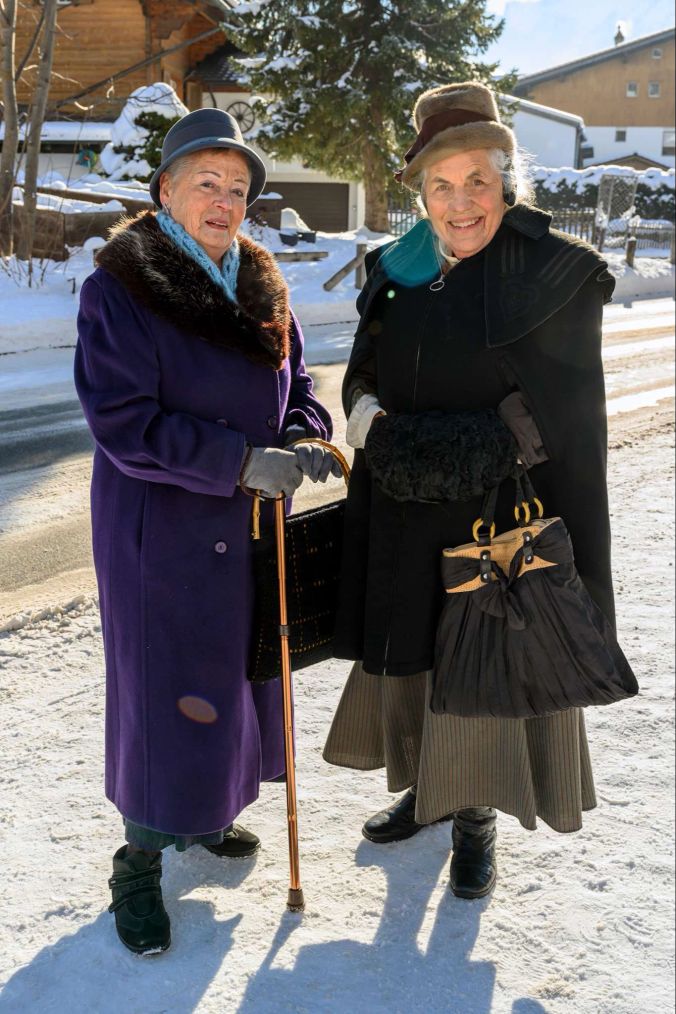 Emma Frei und Rosemarie Christ aus Unterseen.