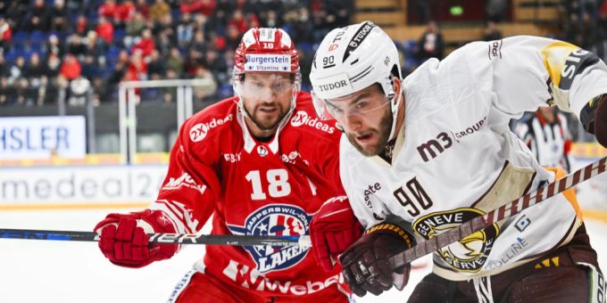 Simon Le Coultre (r.) wird Servette in der National League nicht zur Verfügung stehen. National League