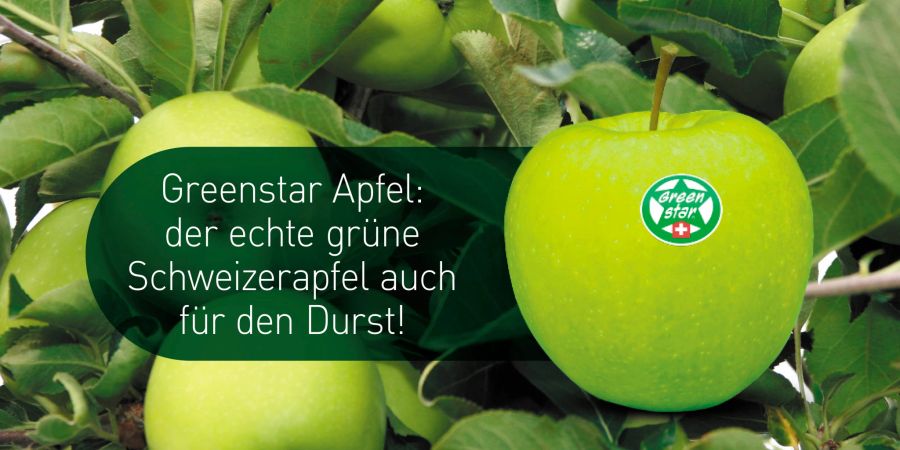 Erfrischend Greenstar Apfel