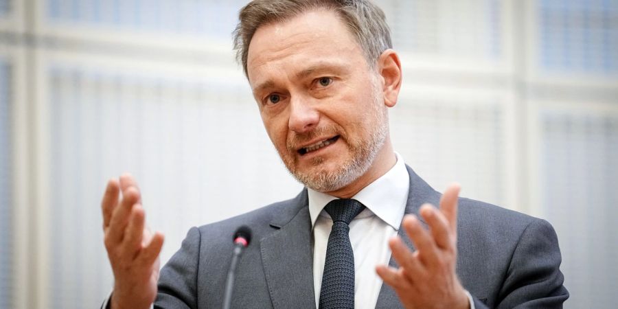 Bundesfinanzminister Christian Lindner kritisiert die chinesische Position. (Archivbild)