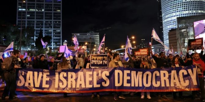 Proteste in Tel Aviv