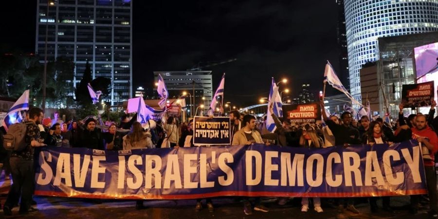 Proteste in Tel Aviv