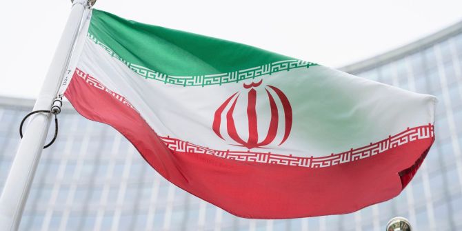 Iranische Flagge
