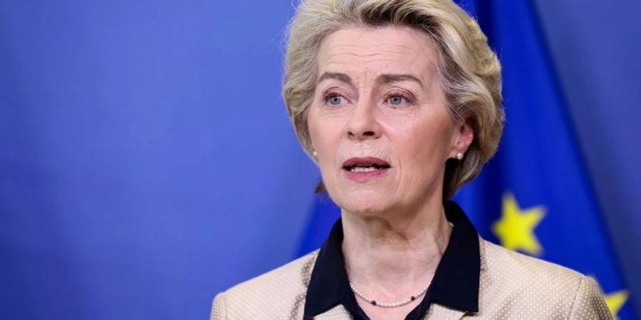 EU-Kommissionspräsidentin Ursula von der Leyen