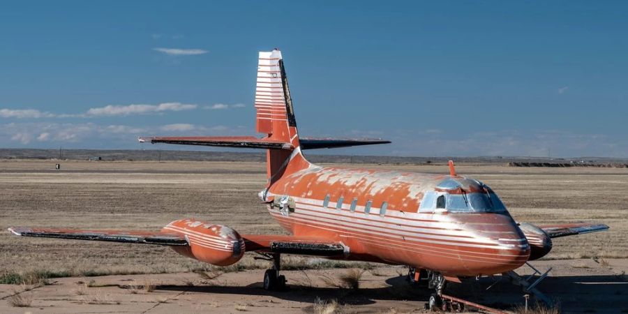 Dieser Privatjet von Elvis Presley kam unter den Hammer.