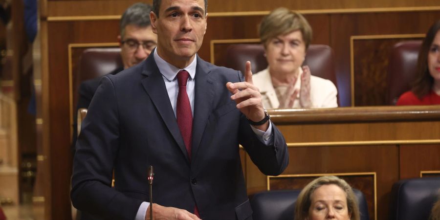 «Wenn die Frauen die Hälfte der Gesellschaft stellen, dann steht ihnen auch die Hälfte der politischen und wirtschaftlichen Macht zu»: Spanien Ministerpräsident Pedro Sánchez.