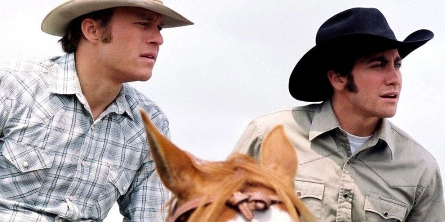 Heath Ledger (l.) und Jake Gyllenhaal in der 2005er-Verfilmung von «Brokeback Mountain».