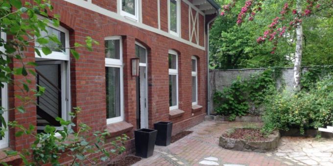 Das Atelier Kulturförderung in Berlin. Haus mit Atelier