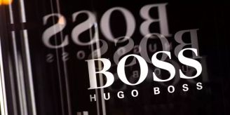 Hugo-Boss-Chef Daniel Grieder und Unternehmerin Louise Camuto sind